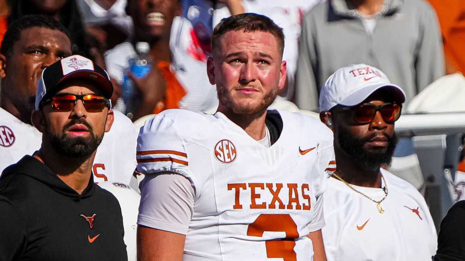 Texas QB Quinn Ewers seemingly responds to report that he will sit out season