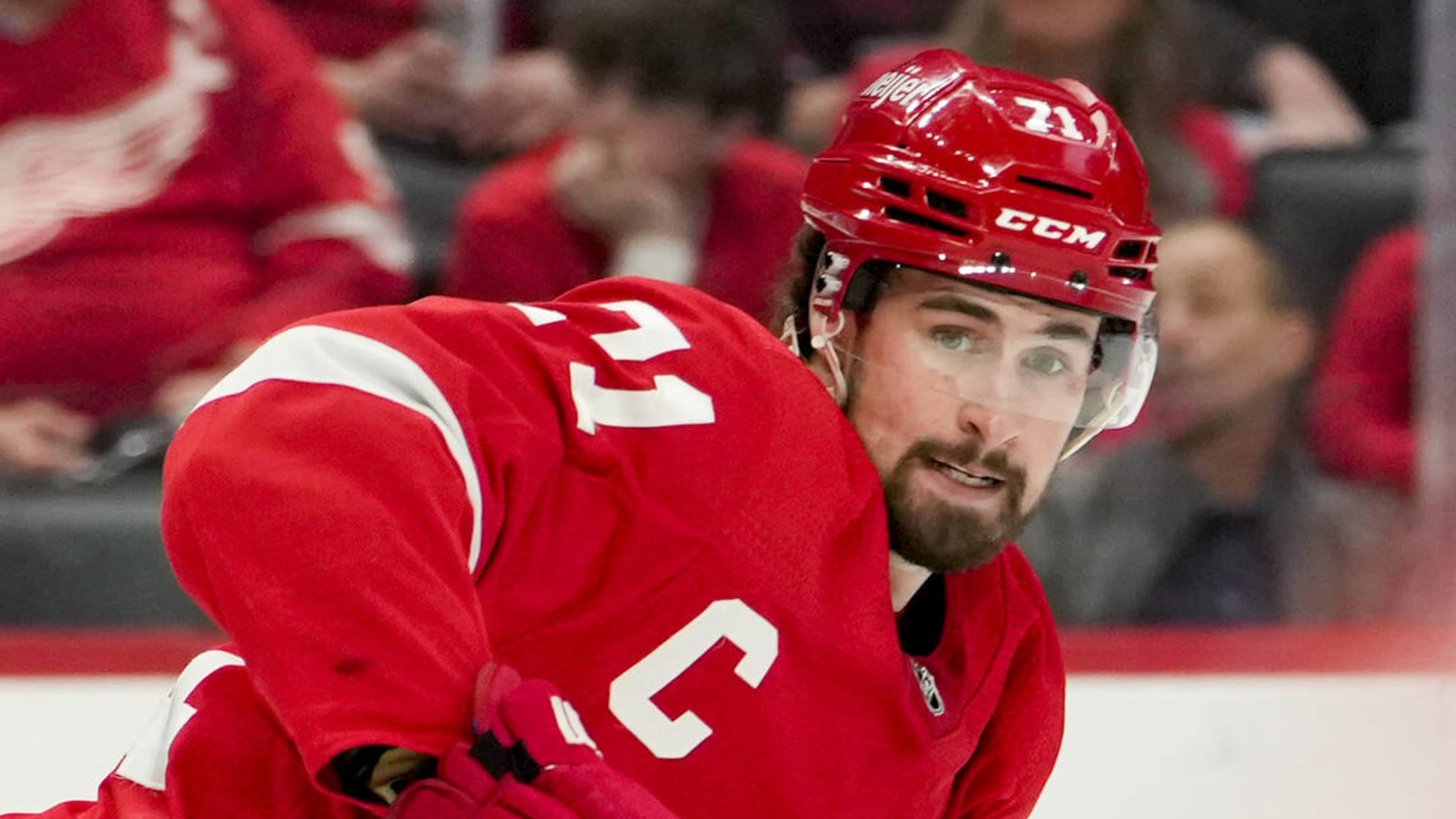 Dylan Larkin is ready for his first Red Wings training camp