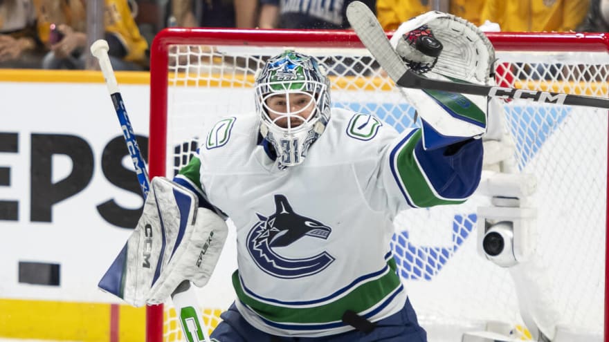 Arturs Silovs' 42 saves lead Canucks past Oilers