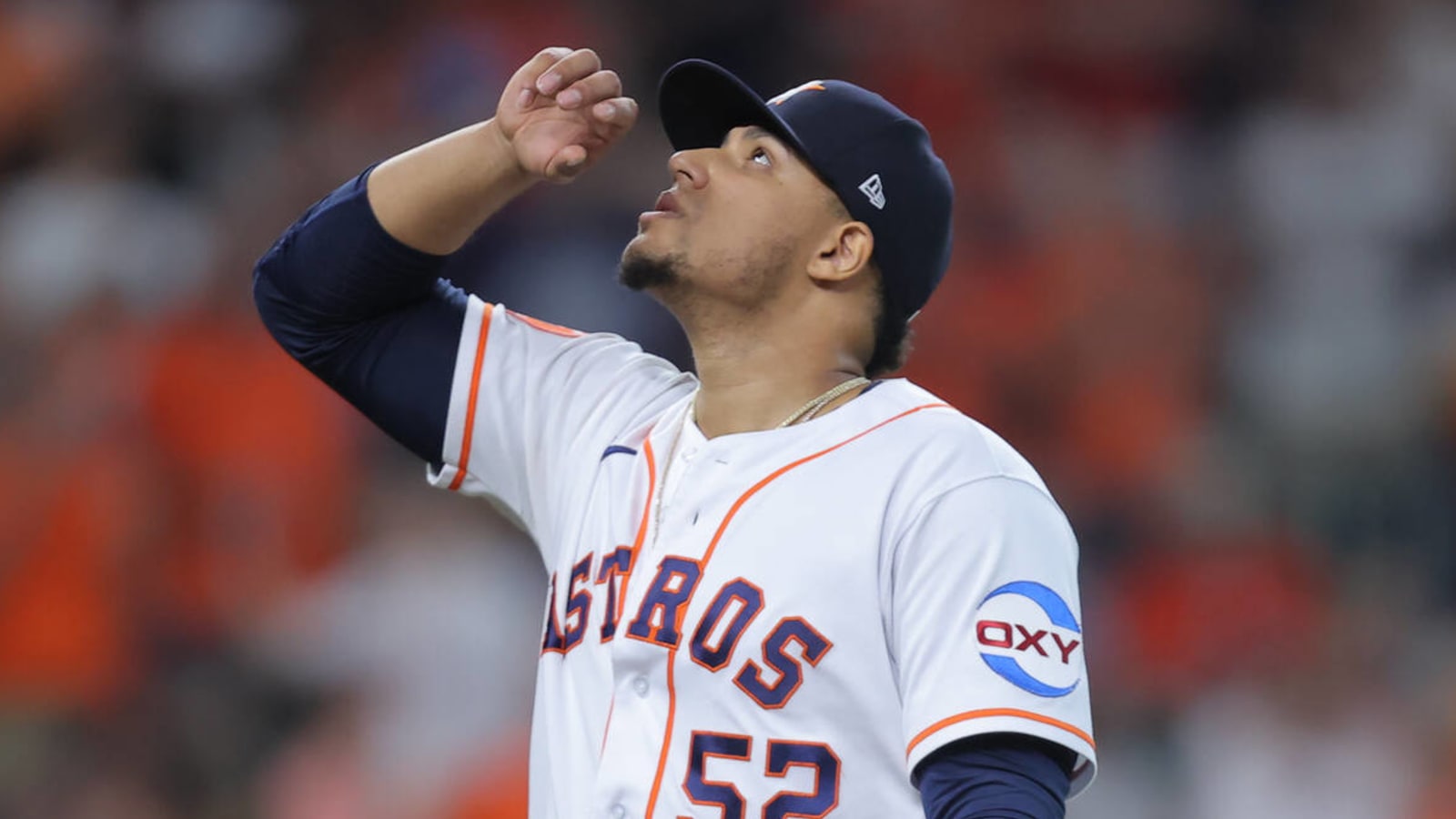 Astros pitcher Bryan Abreu appeals suspension