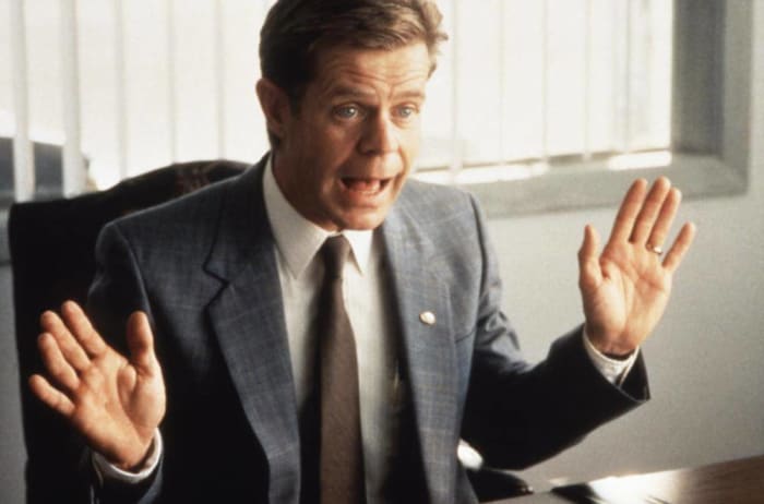 William H. Macy got a promotion