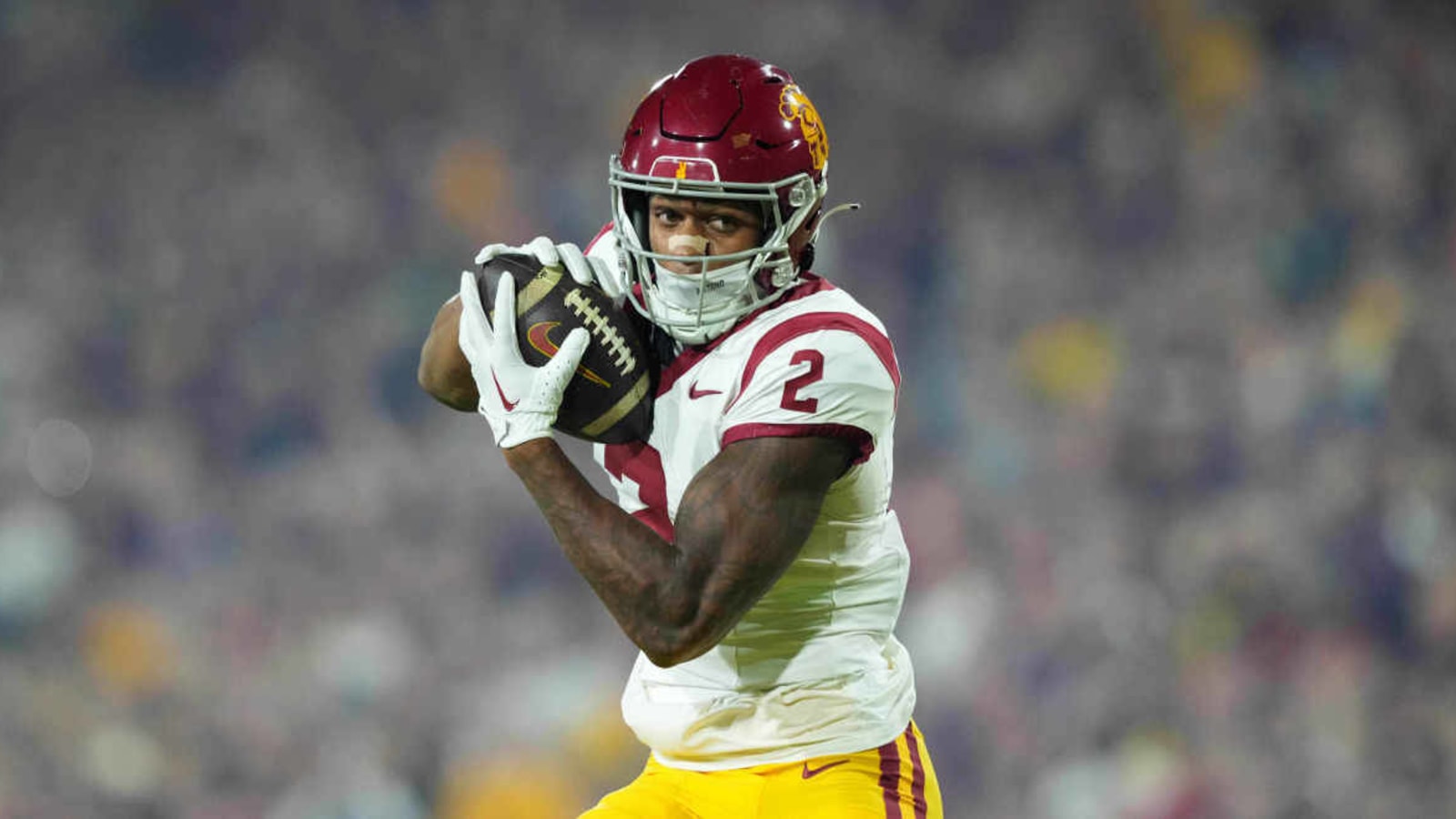 USC wide receiver Brenden Rice among Senior Bowl risers that should be on Titans draft radar