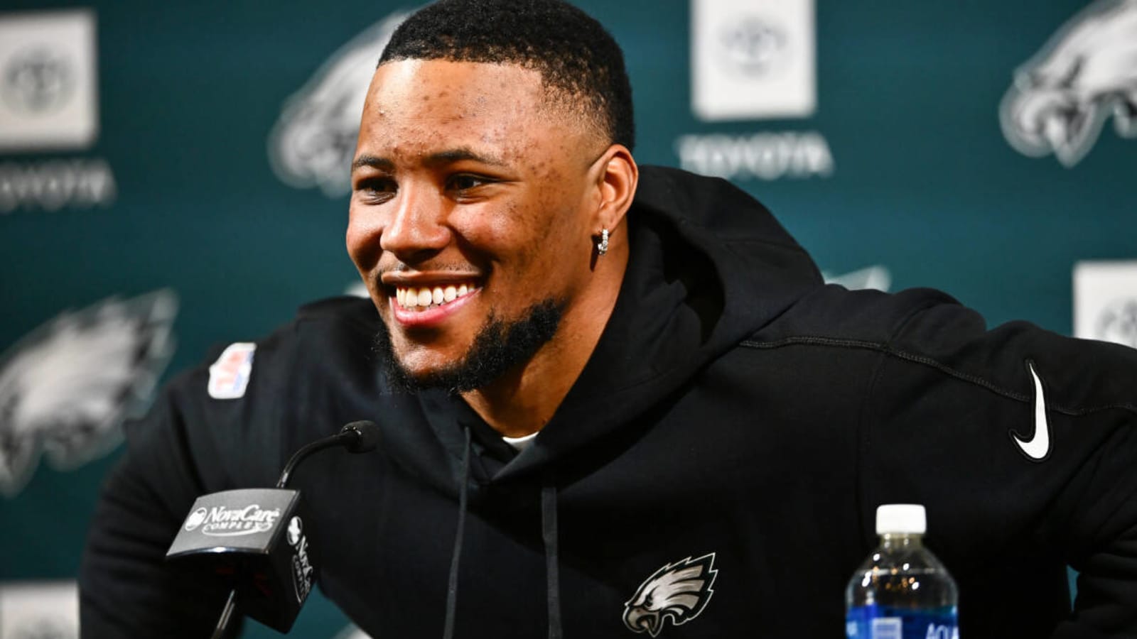 Eagles reveal jersey numbers for Bryce Huff, Saquon Barkley and more