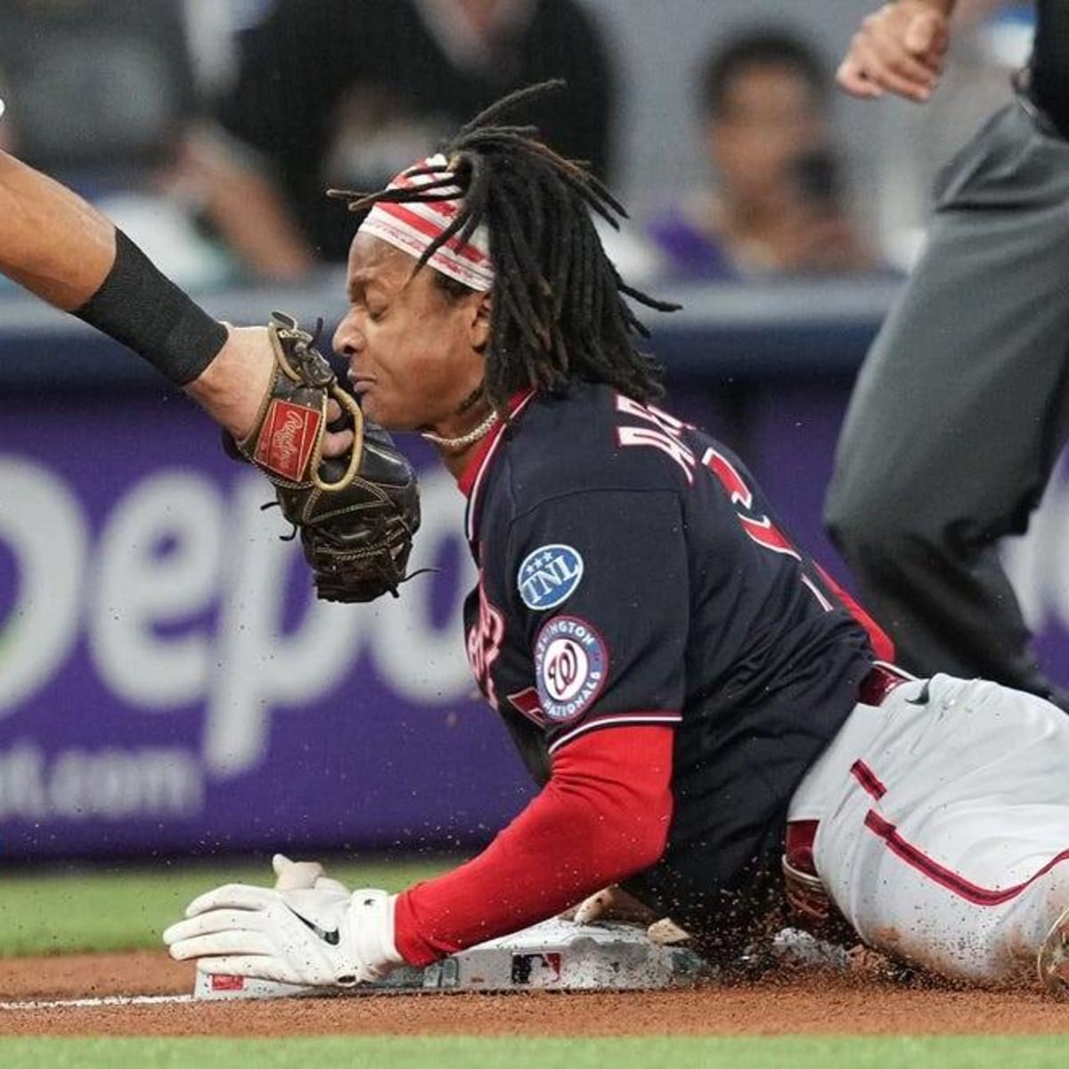 Jose Adon's shutout start powers streaking Nationals over Marlins