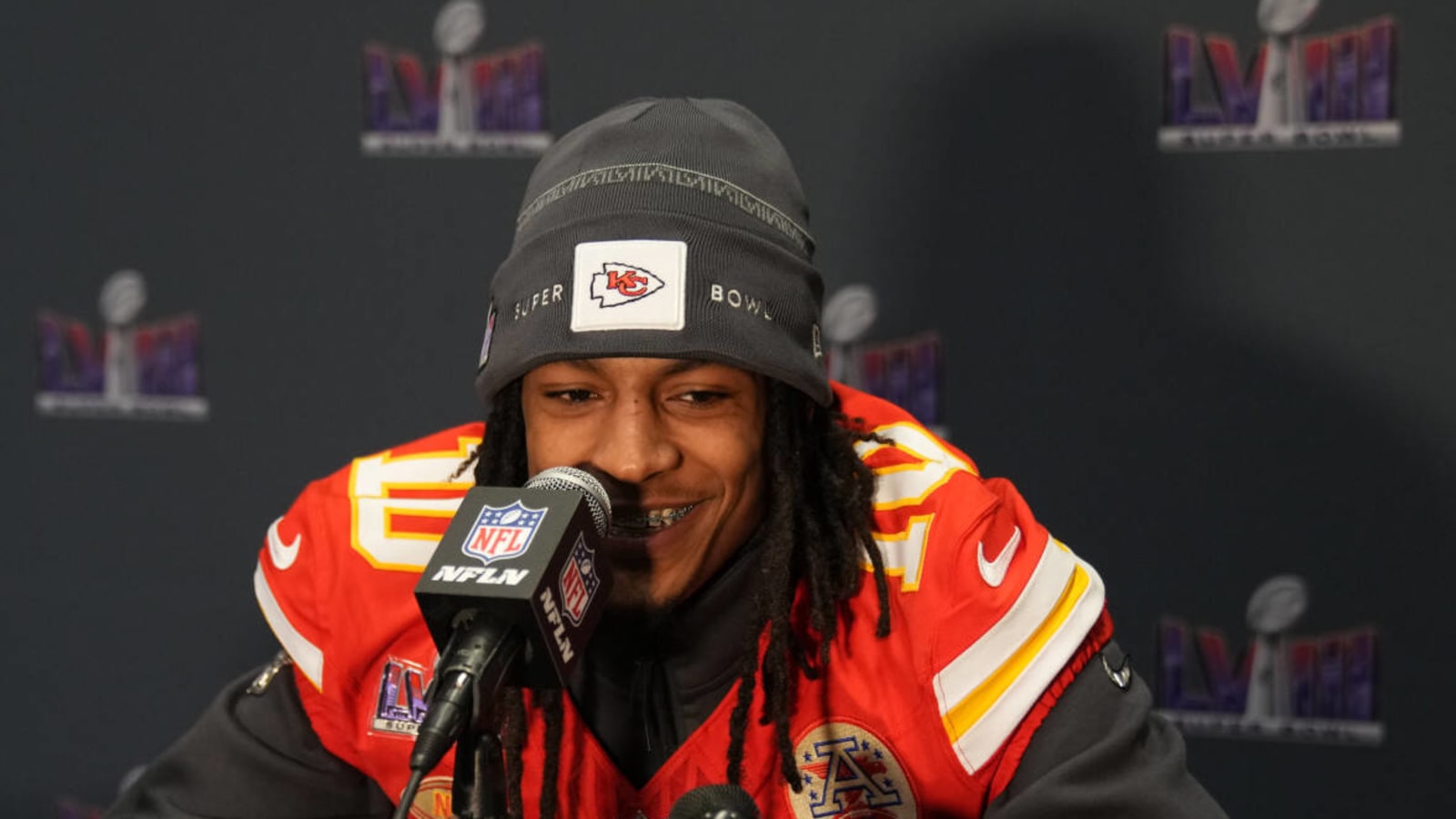 Chiefs RB Isiah Pacheco reveals who he dedicated the two Super Bowl wins to