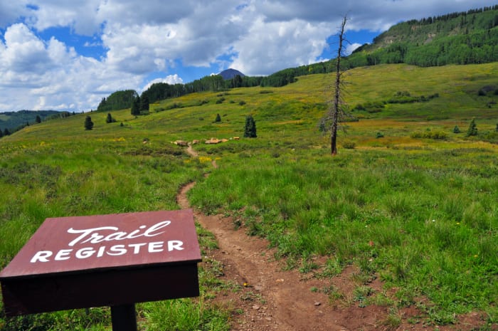 Register at the trailhead