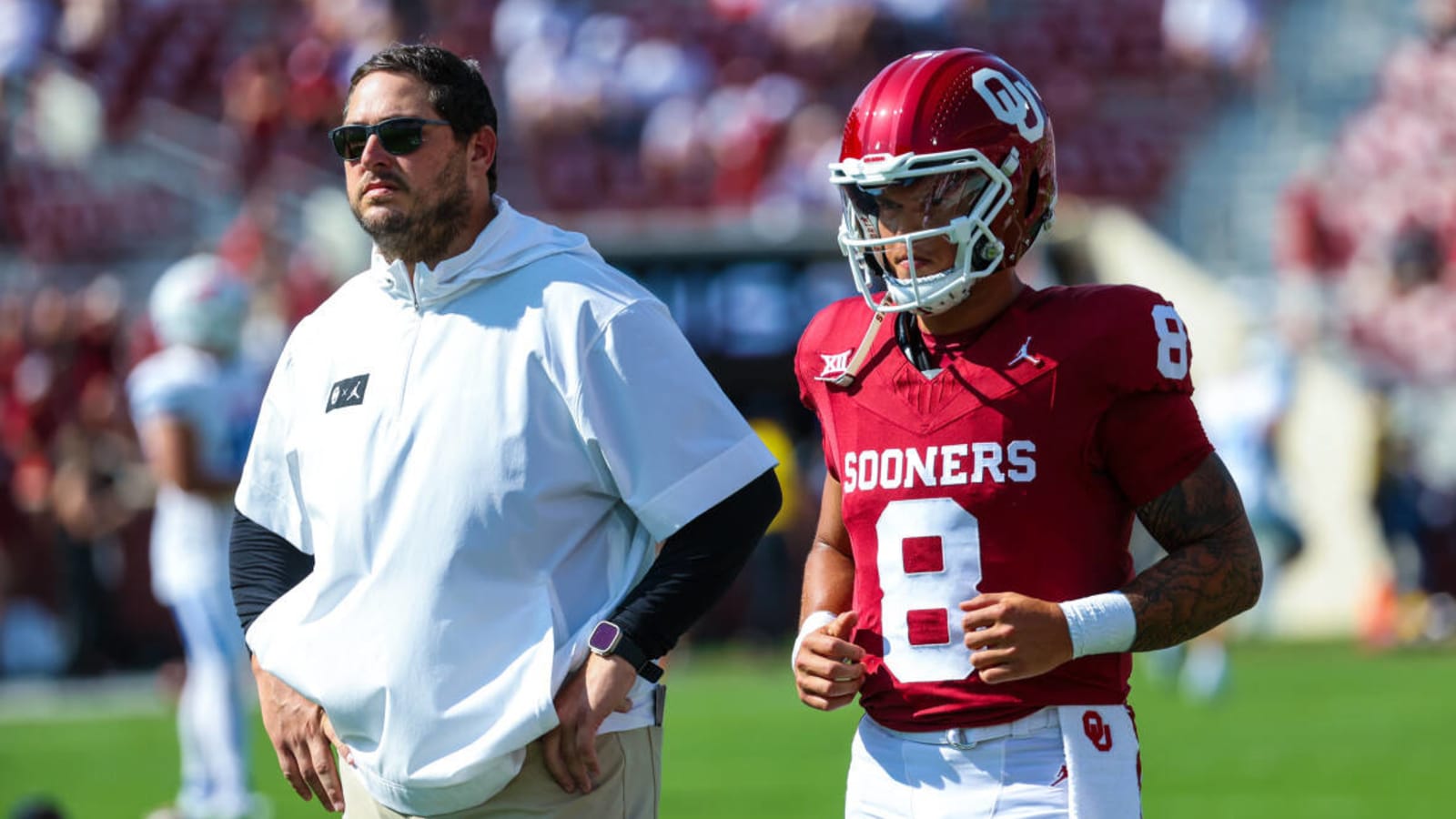 Report: Mississippi State Targeting Oklahoma OC Jeff Lebby for Head Coaching Vacancy