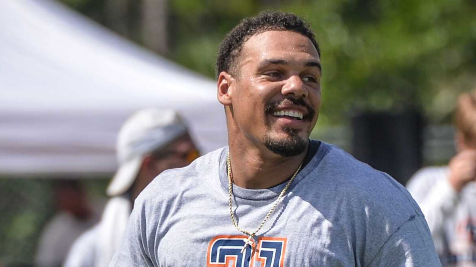 Justin Simmons is in no hurry to join the Eagles or any team