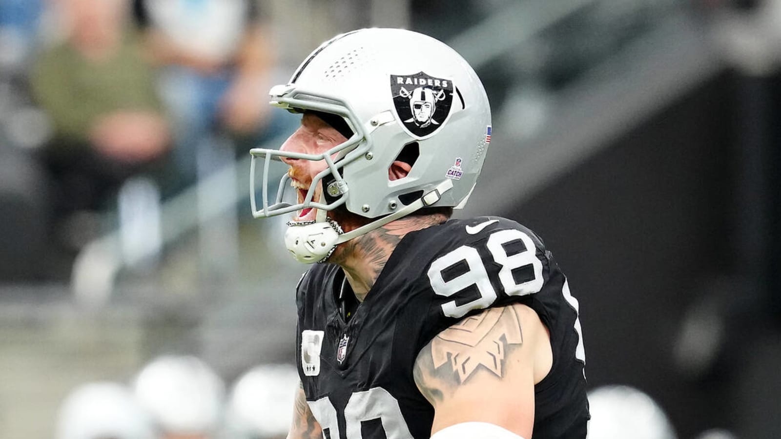 Watch: Maxx Crosby safety seals Raiders' victory over Patriots