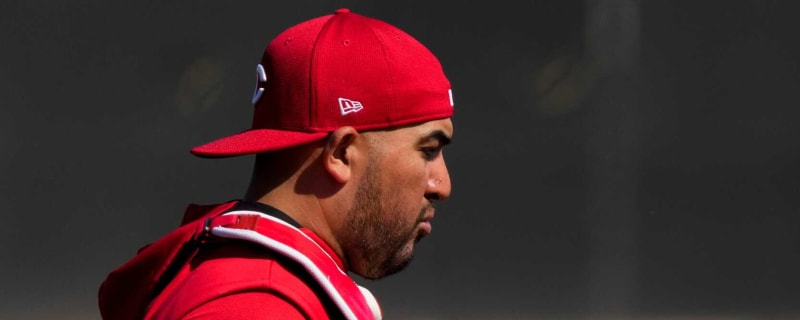 Reds' Jose Trevino sent for imaging on right thumb