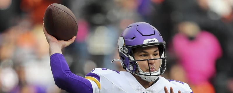 Vikings reveal starting QB for Week 16