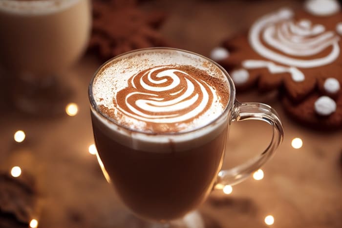 Gingerbread latte