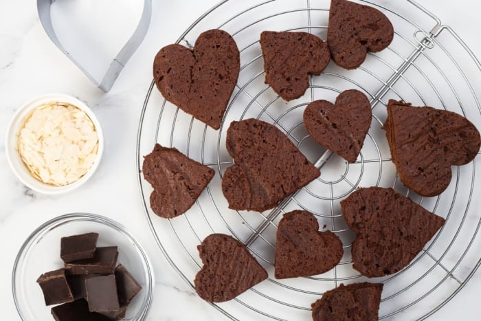 Valentine’s Day brownies