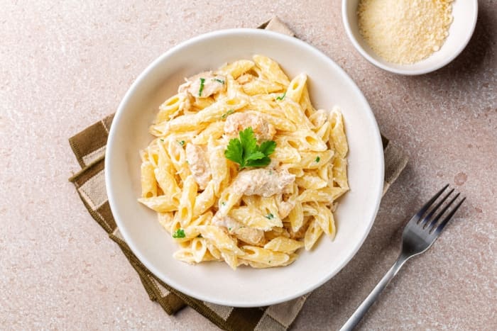 Cottage cheese alfredo
