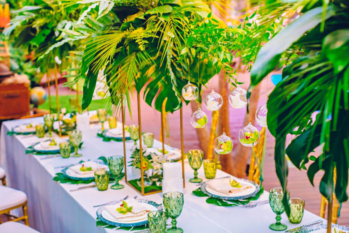 Set the scene with fun decor