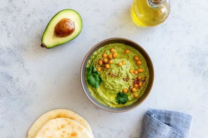 Green hummus
