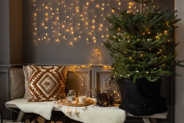 Add a string of lights to pretty much anything