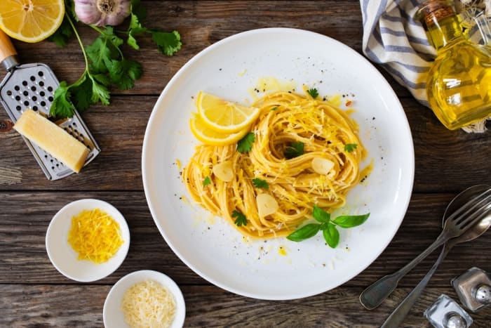 Lemon pasta