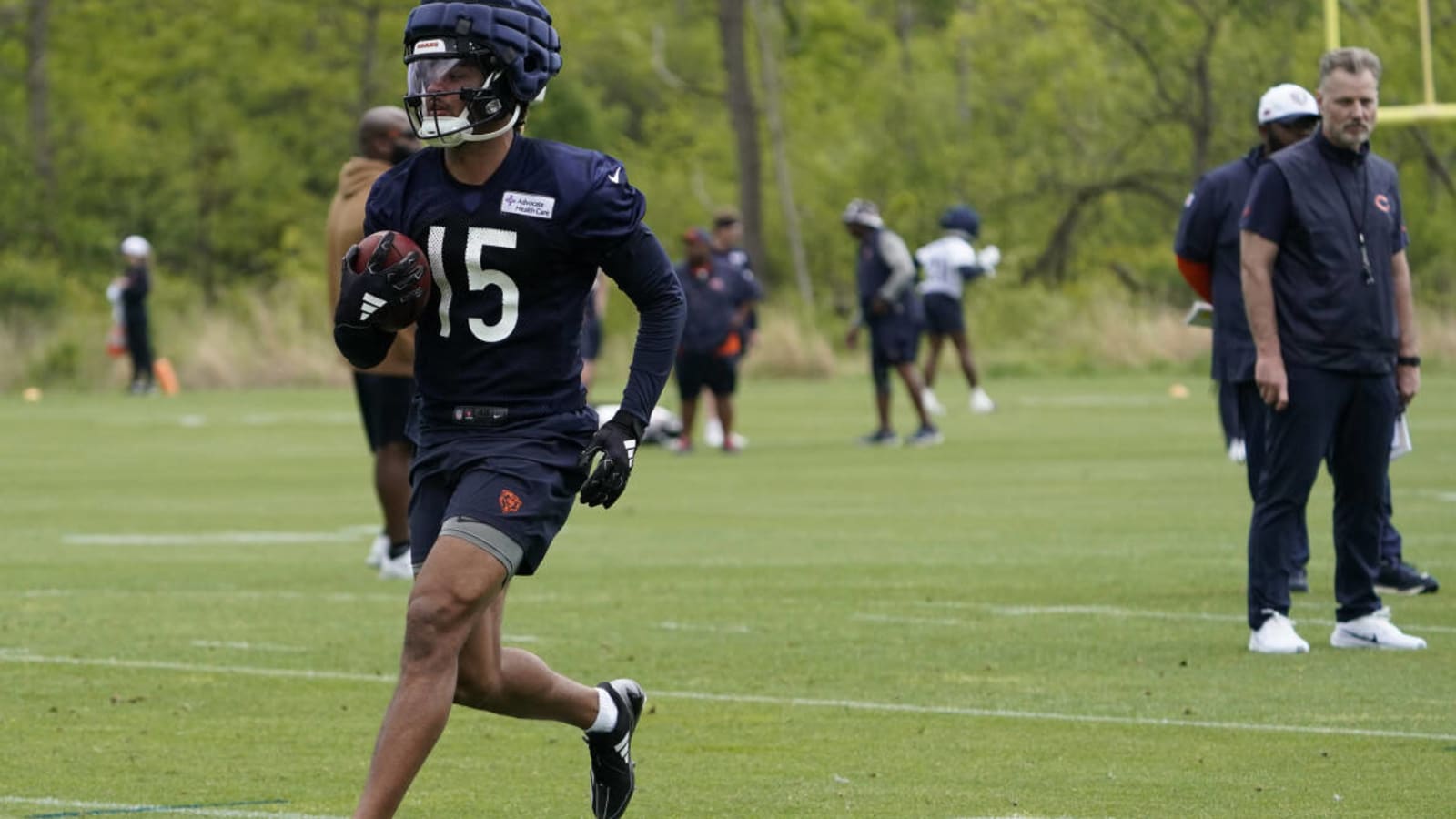 Rome Odunze is working to strengthen his connection with Caleb Williams even more during Bears Minicamp