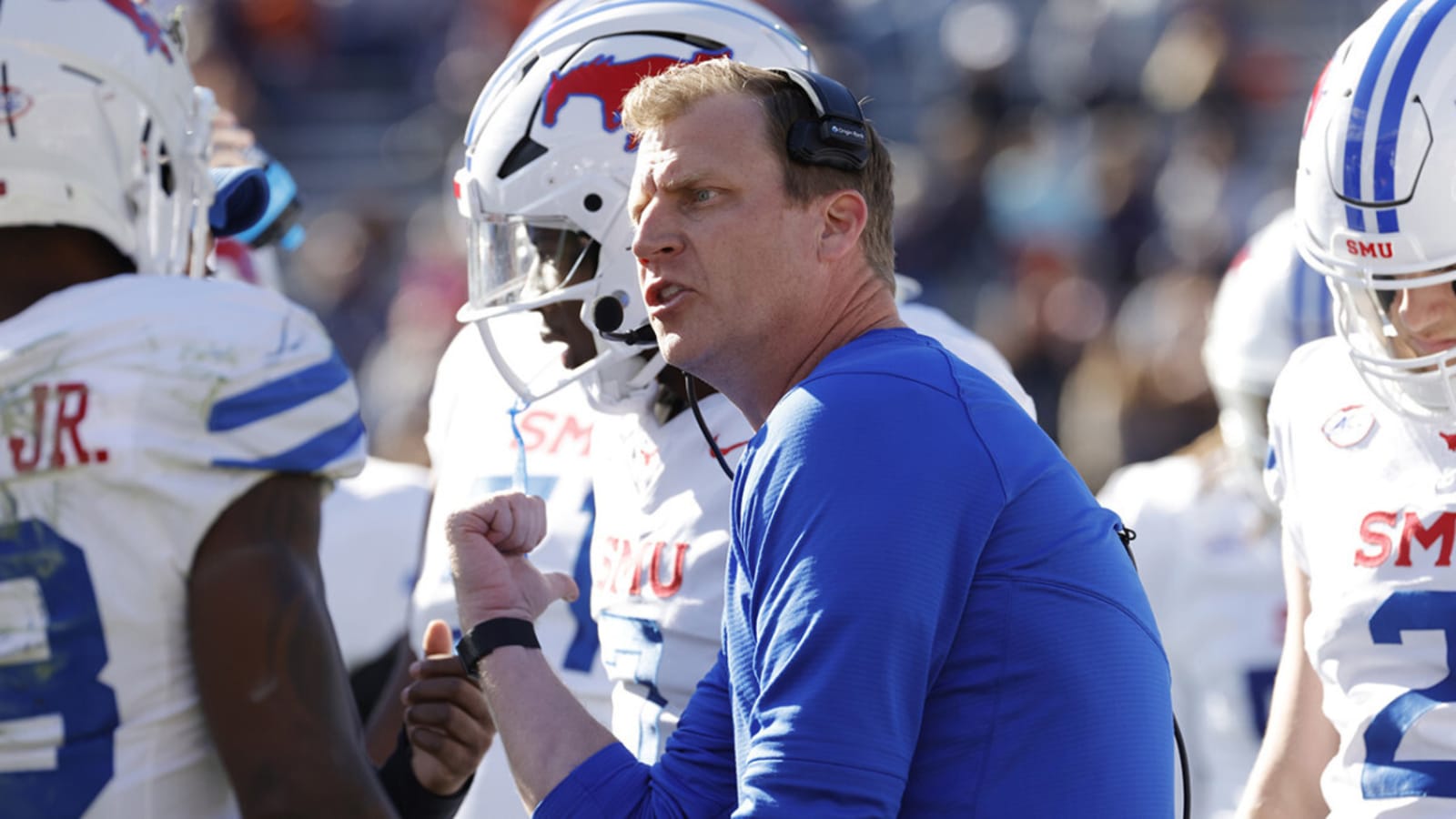 SMU&#39;s Rhett Lashlee Admits the College Football Playoff Made an Error