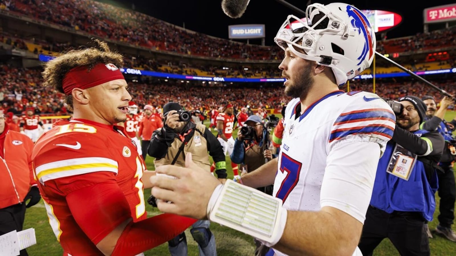 What’s Josh Allen Saying About Patrick Mahomes?