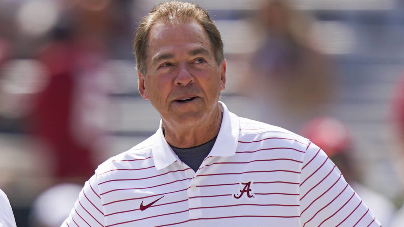 Did Nick Saban take shot at Alabama's basketball program?