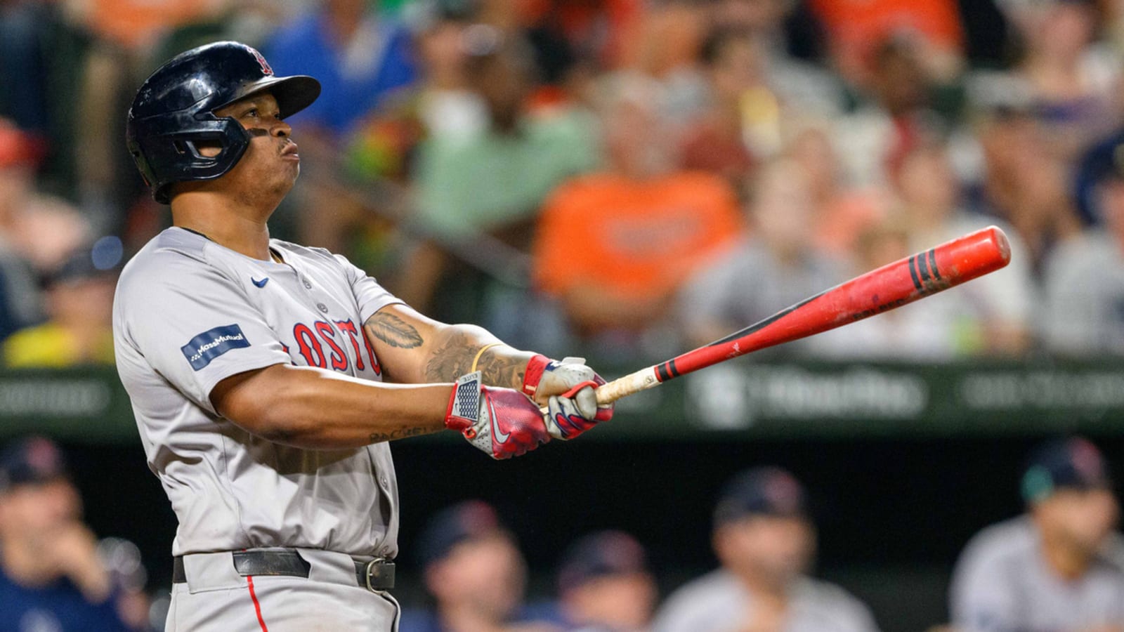 Rafael Devers gets first hit of season after historic strikeout streak