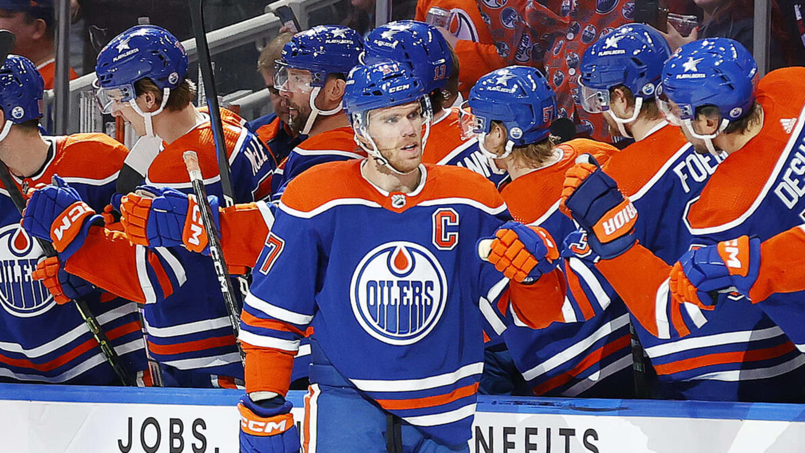 What are the Edmonton Oilers thankful for?