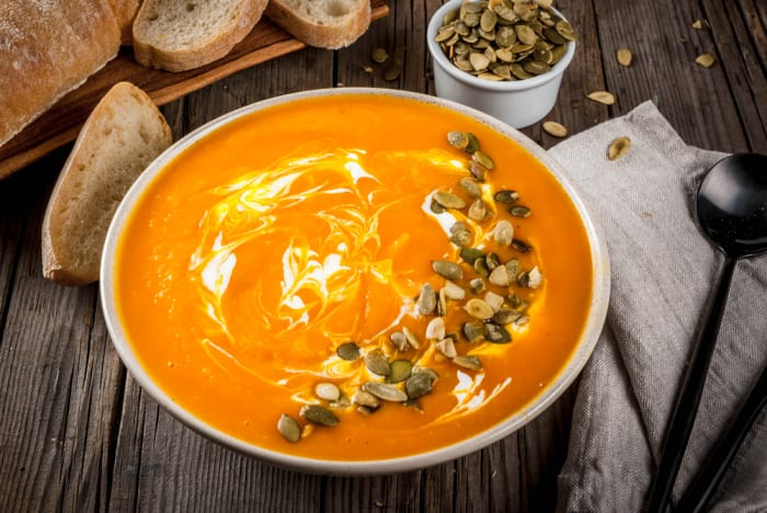 Winter squash soup