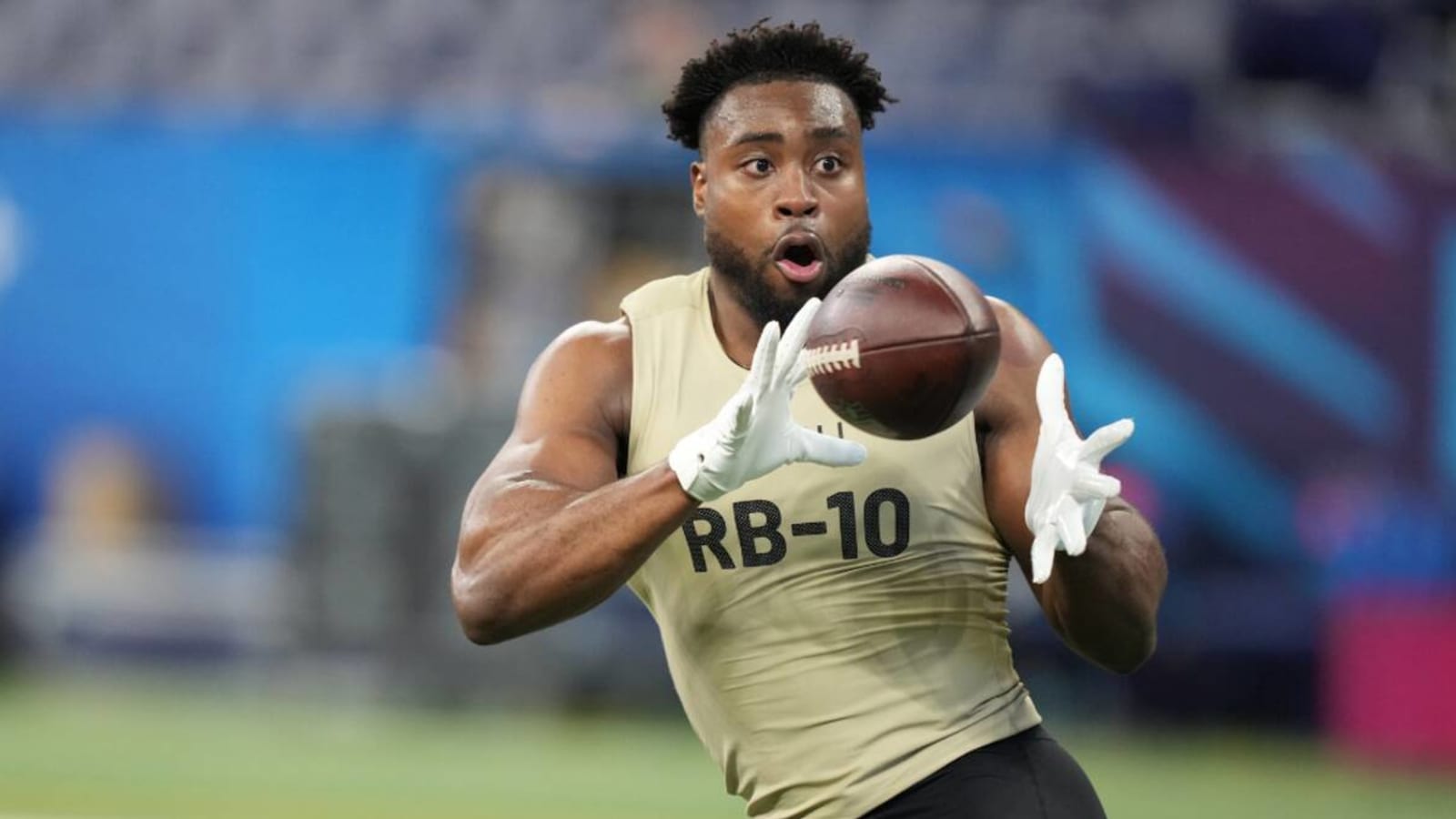 Audric Estime Has A Mixed Performance At The NFL Scouting Combine