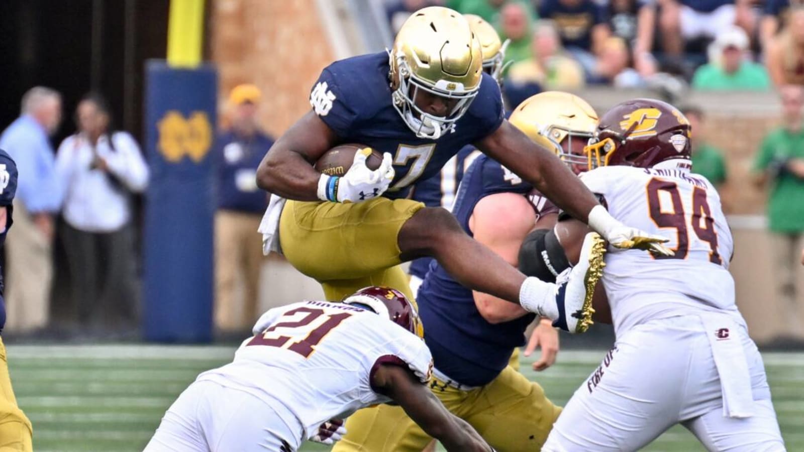Audric Estime Is Out To Prove He Is The Best Running Back In The 2024 NFL Draft Class