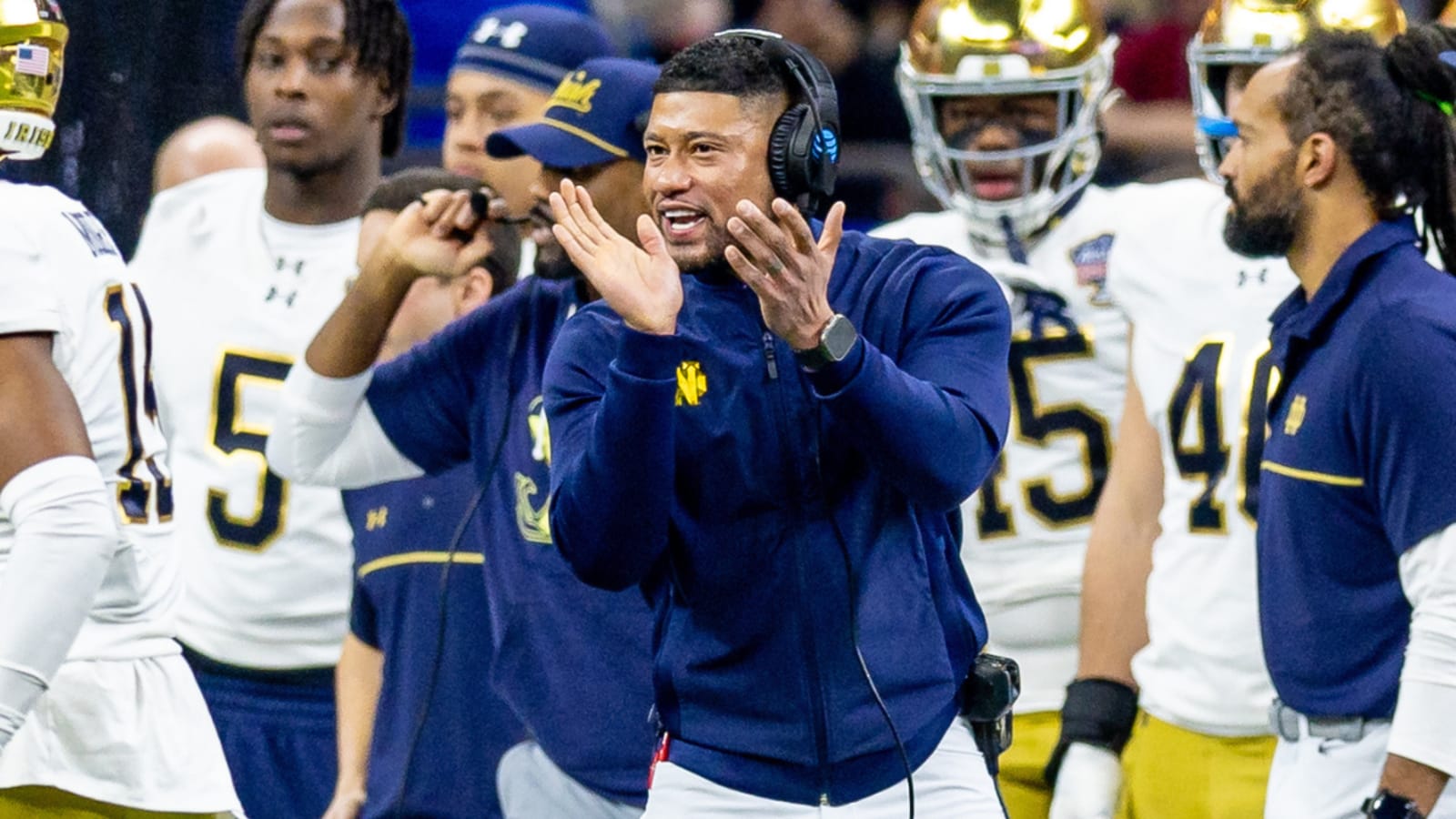 Marcus Freeman and James Franklin Talk 2024 Season and Orange Bowl