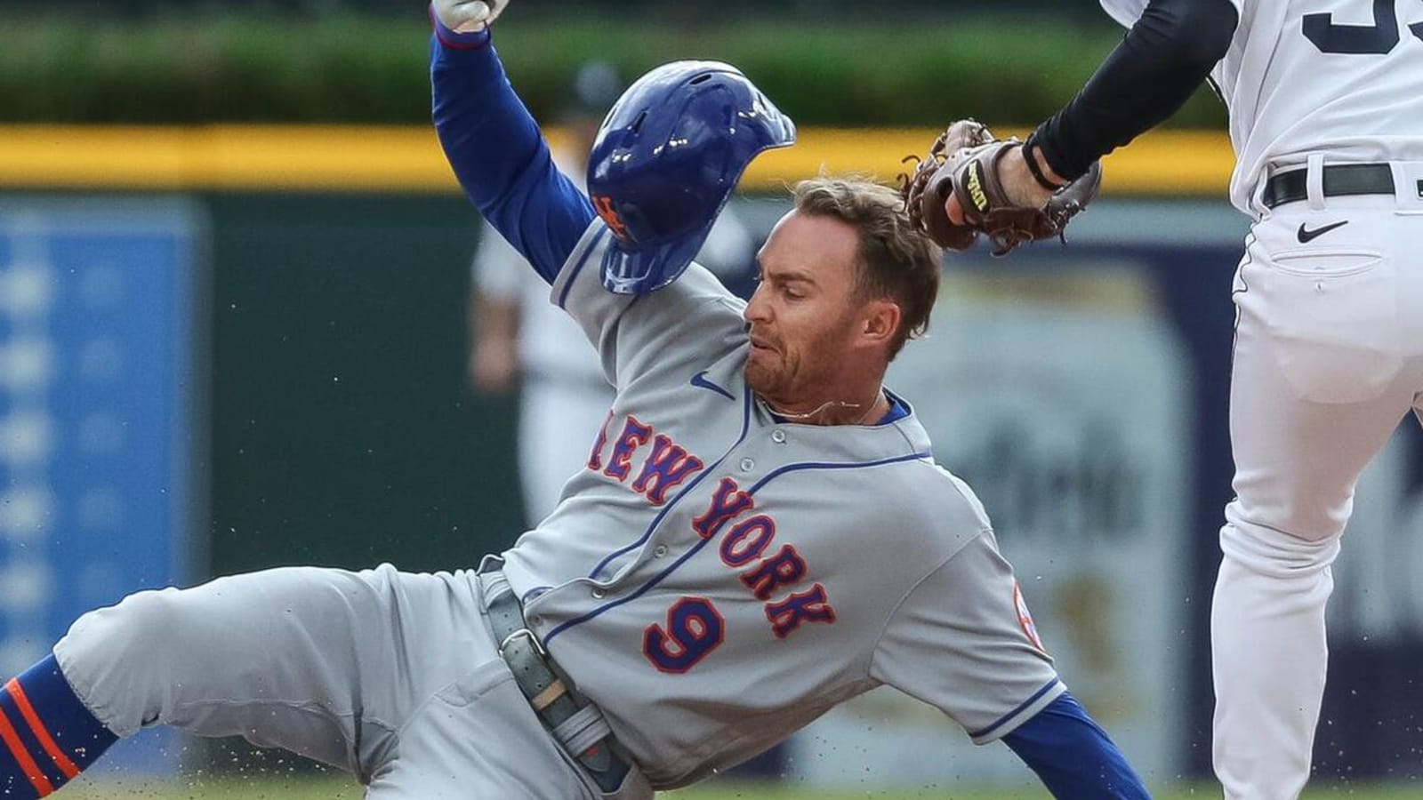 Watch: Mets announcer blasts Brandon Nimmo for stolen-base attempt