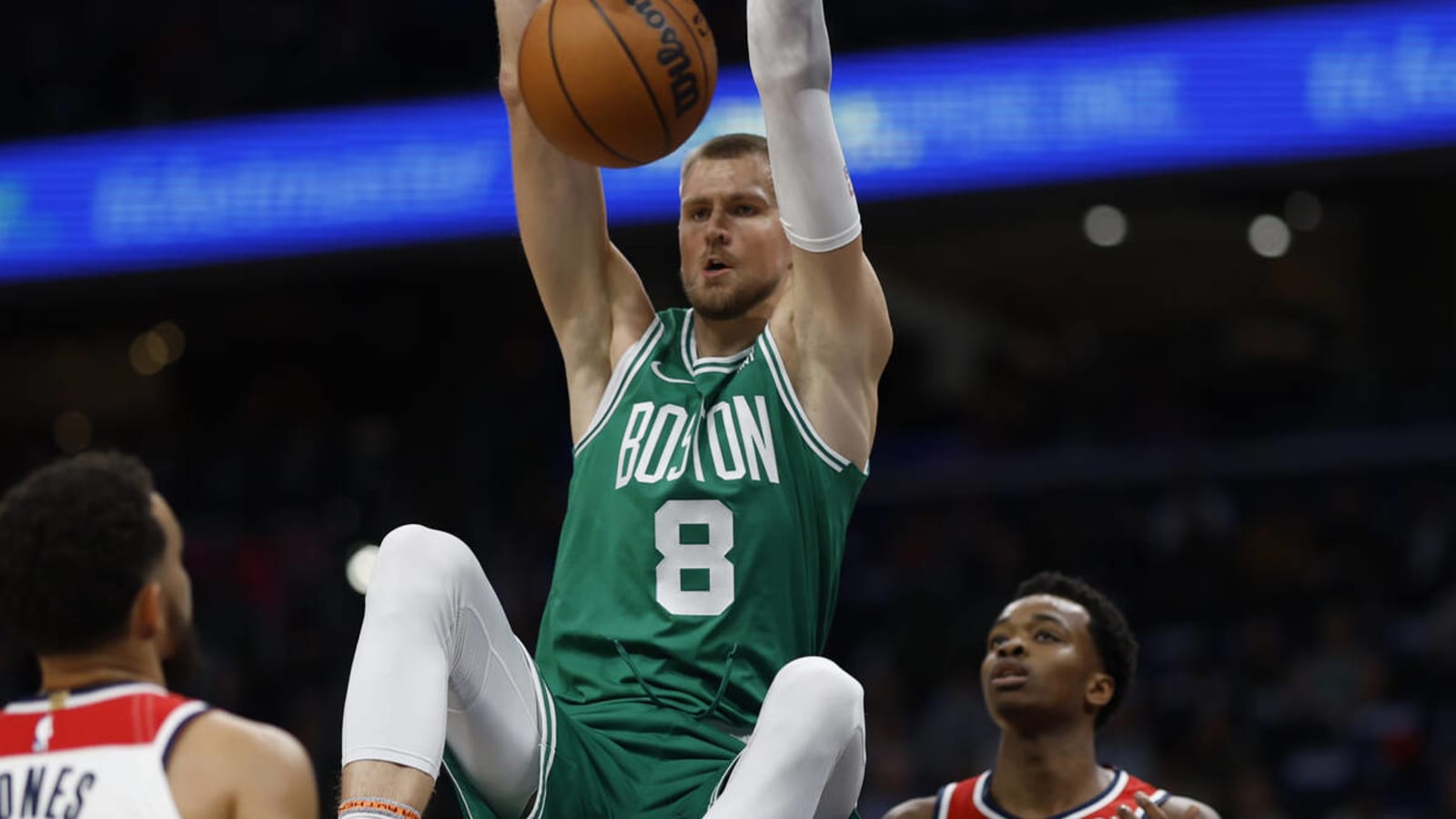 Celtics' Kristaps Porzingis, Wizards praise each other