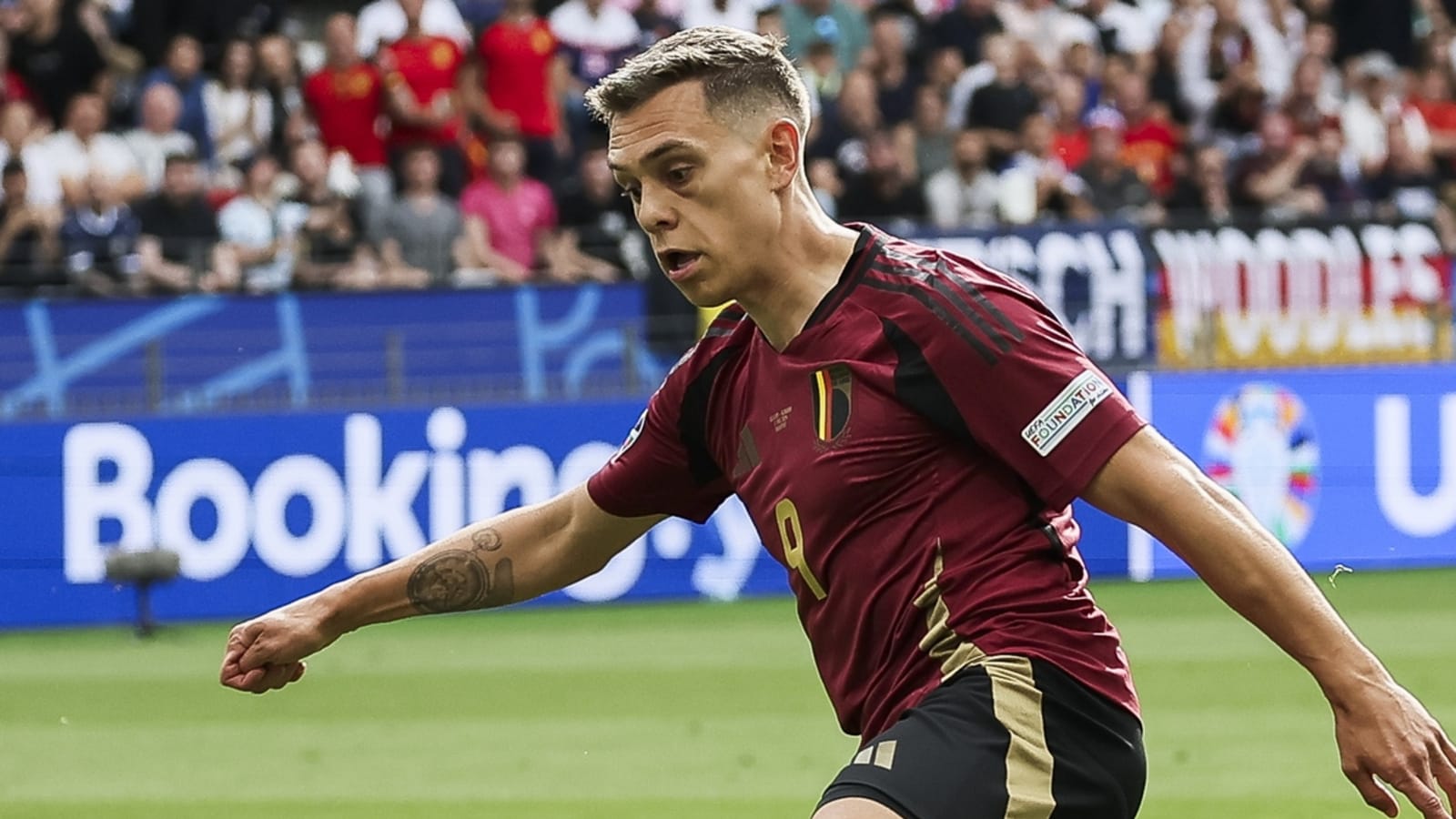 Leandro Trossard’s father defends his poor Euro 2024 showing
