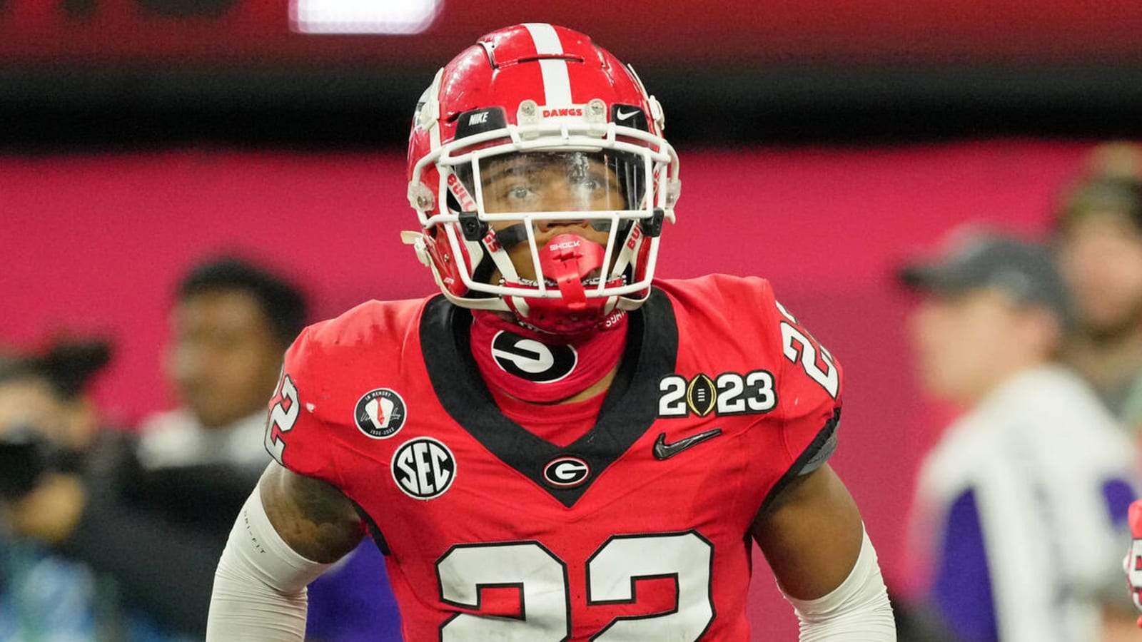 Georgia DB signs NIL deal inspired by Peach Bowl hit