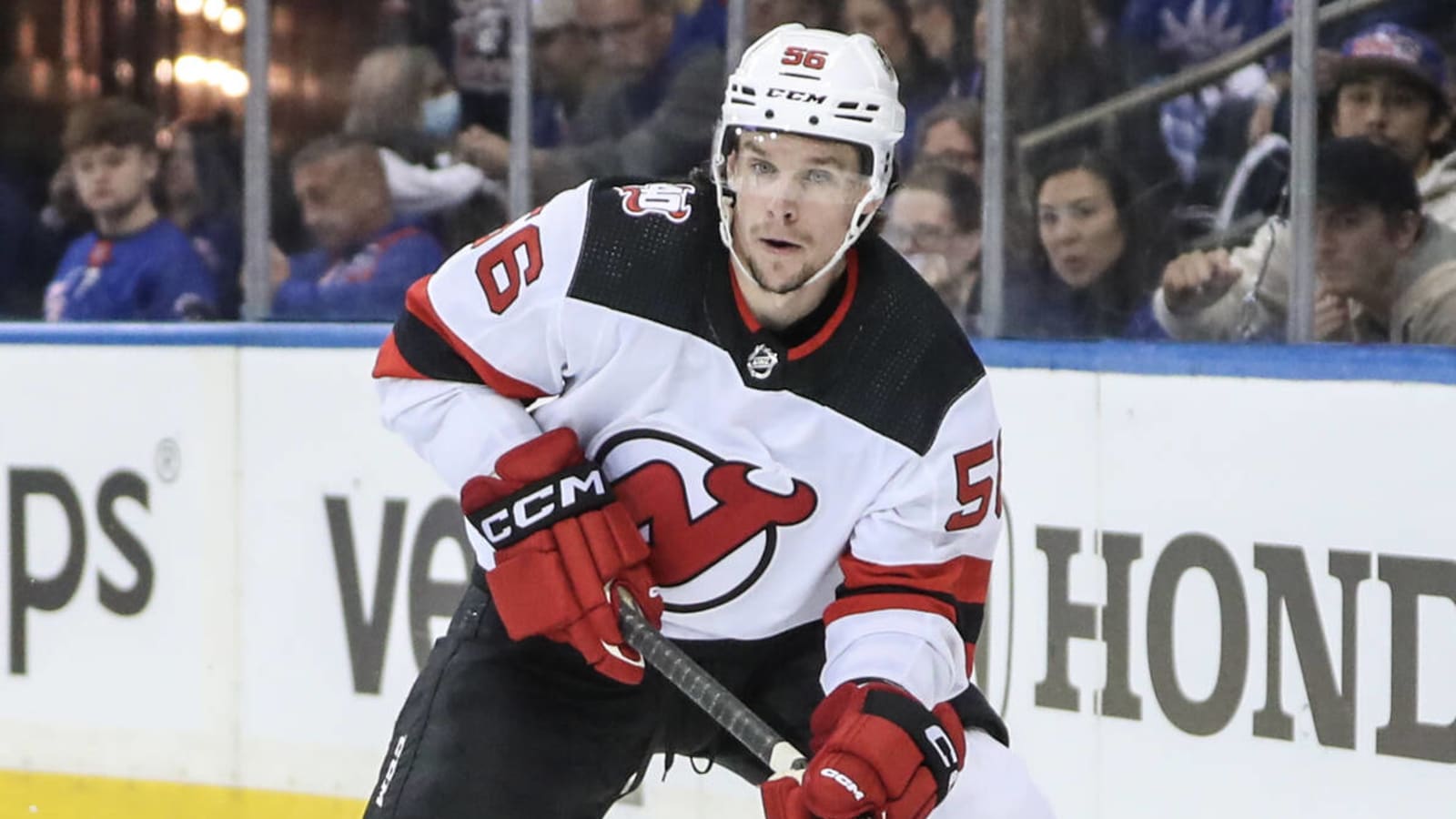 Report provides injury update on Devils' Erik Haula