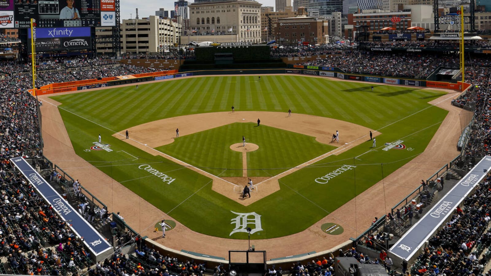 Comerica Park - Baseball in Stadiums