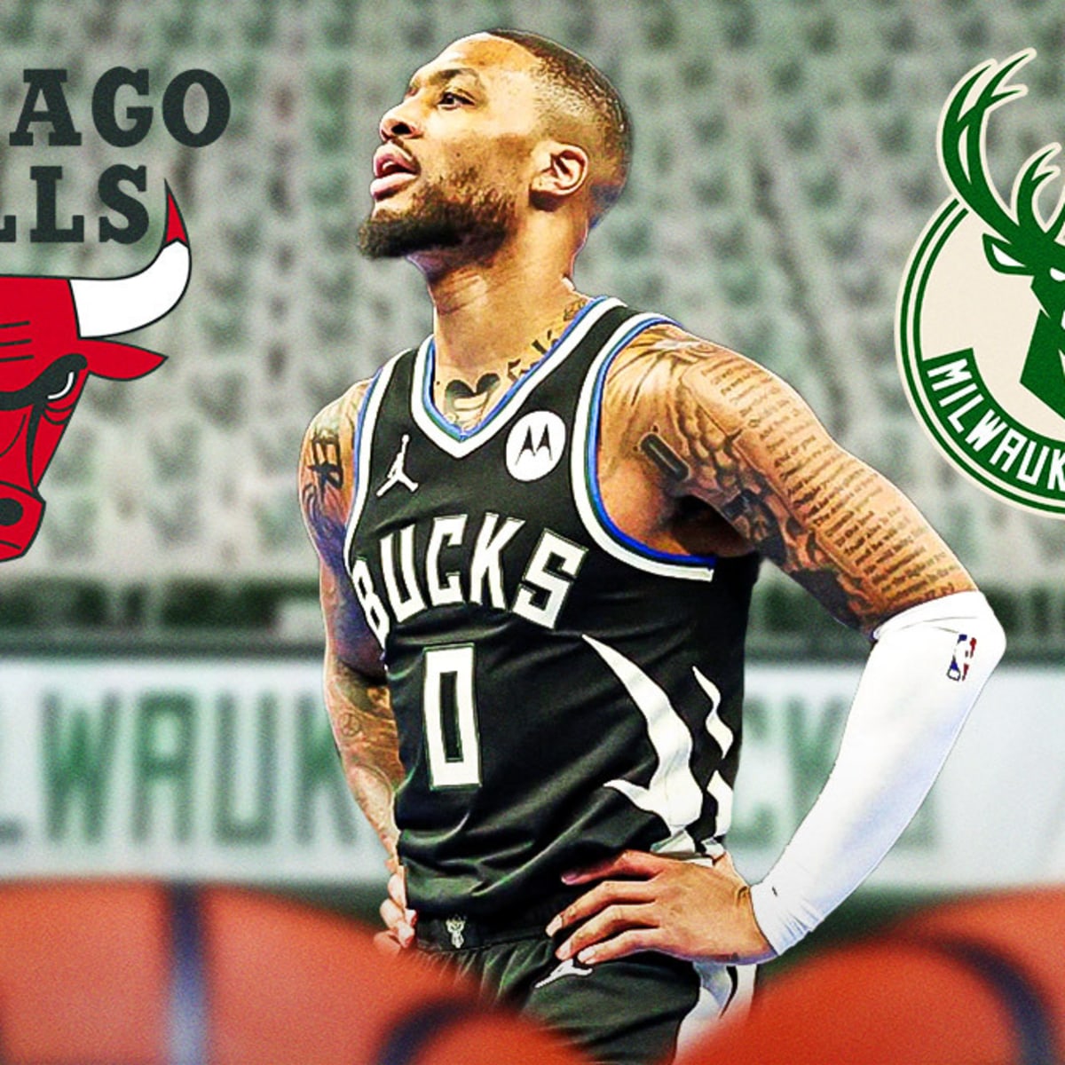 Damian lillard bulls 2025