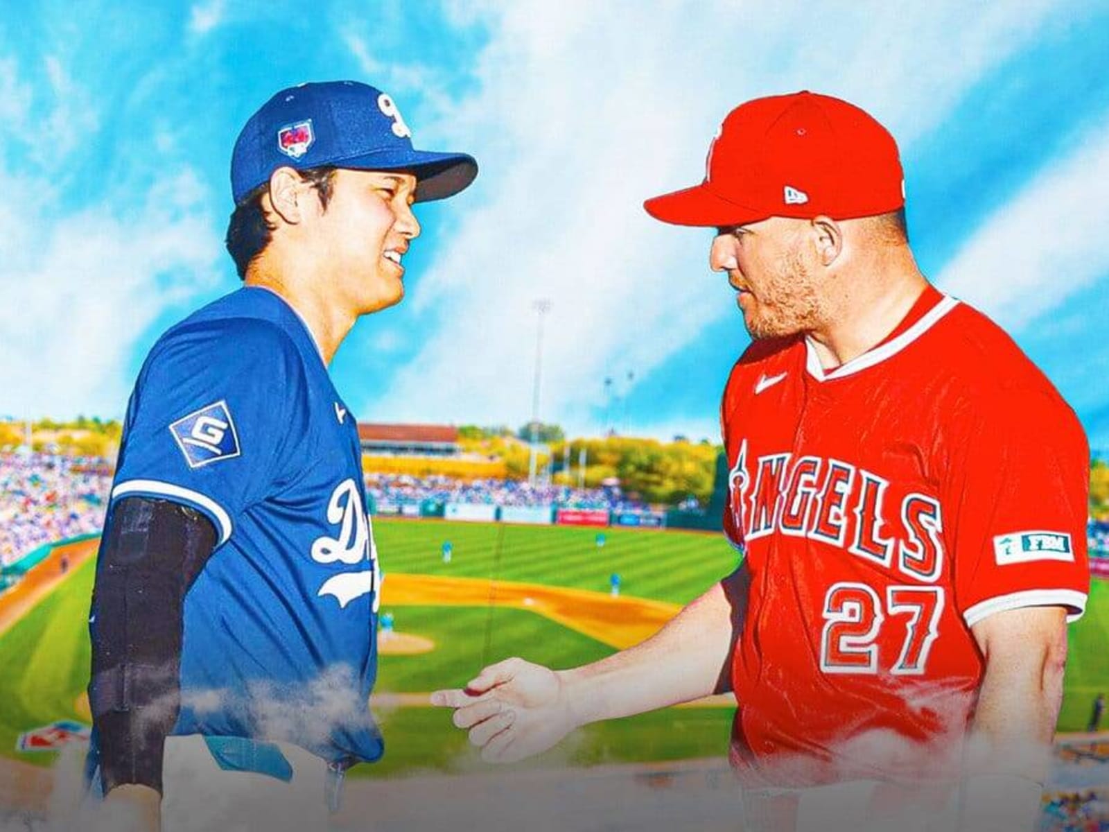 Angels Mike Trout s classy act to Dodgers Shohei Ohtani proves