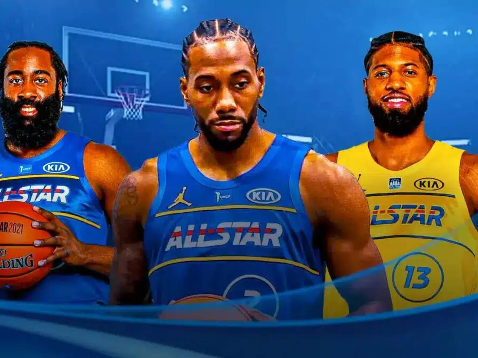 Clippers Kawhi Leonard Paul George James Harden snubbed as