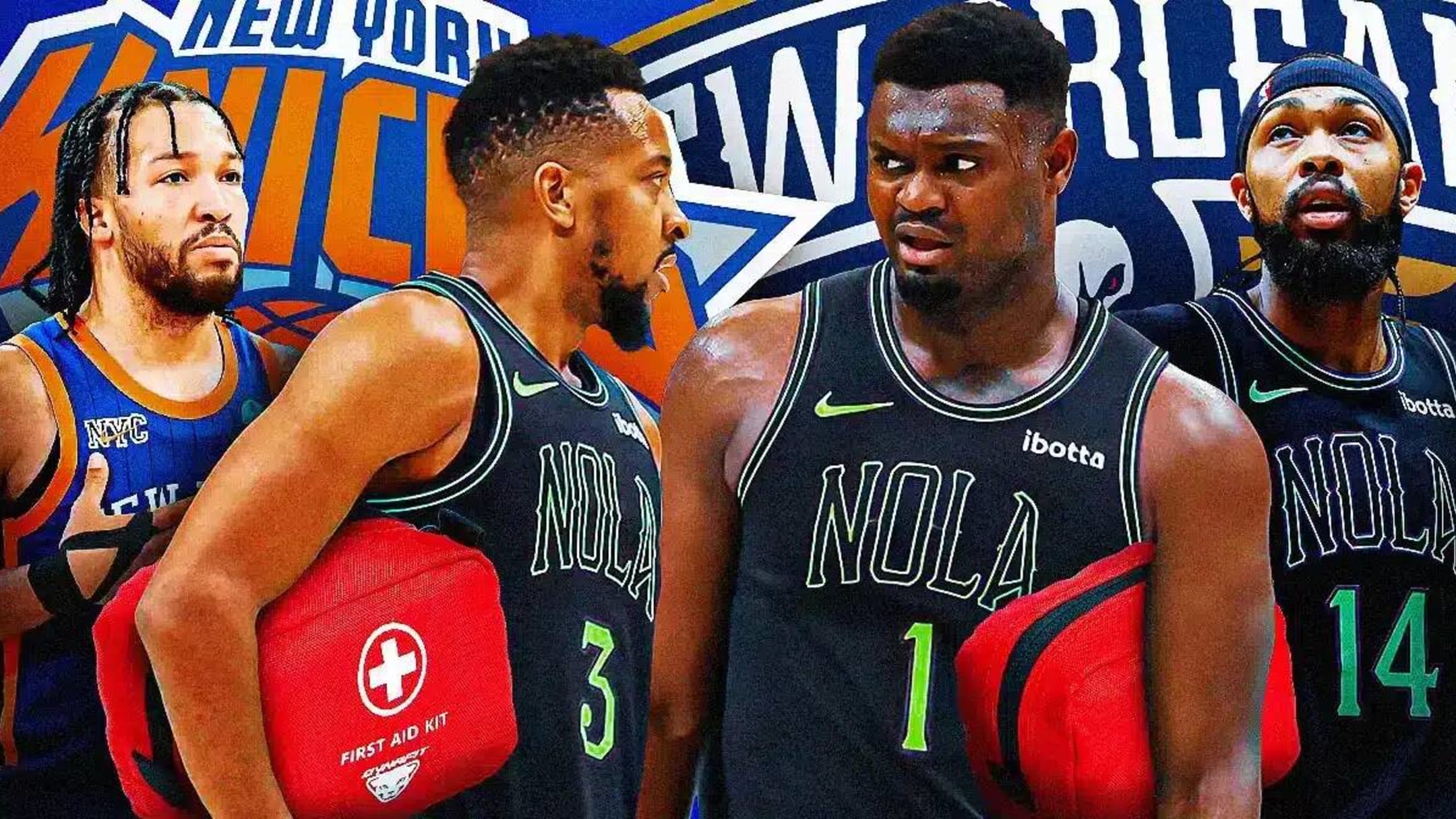 Pelicans Zion Williamson CJ McCollum injury updates vs. Knicks