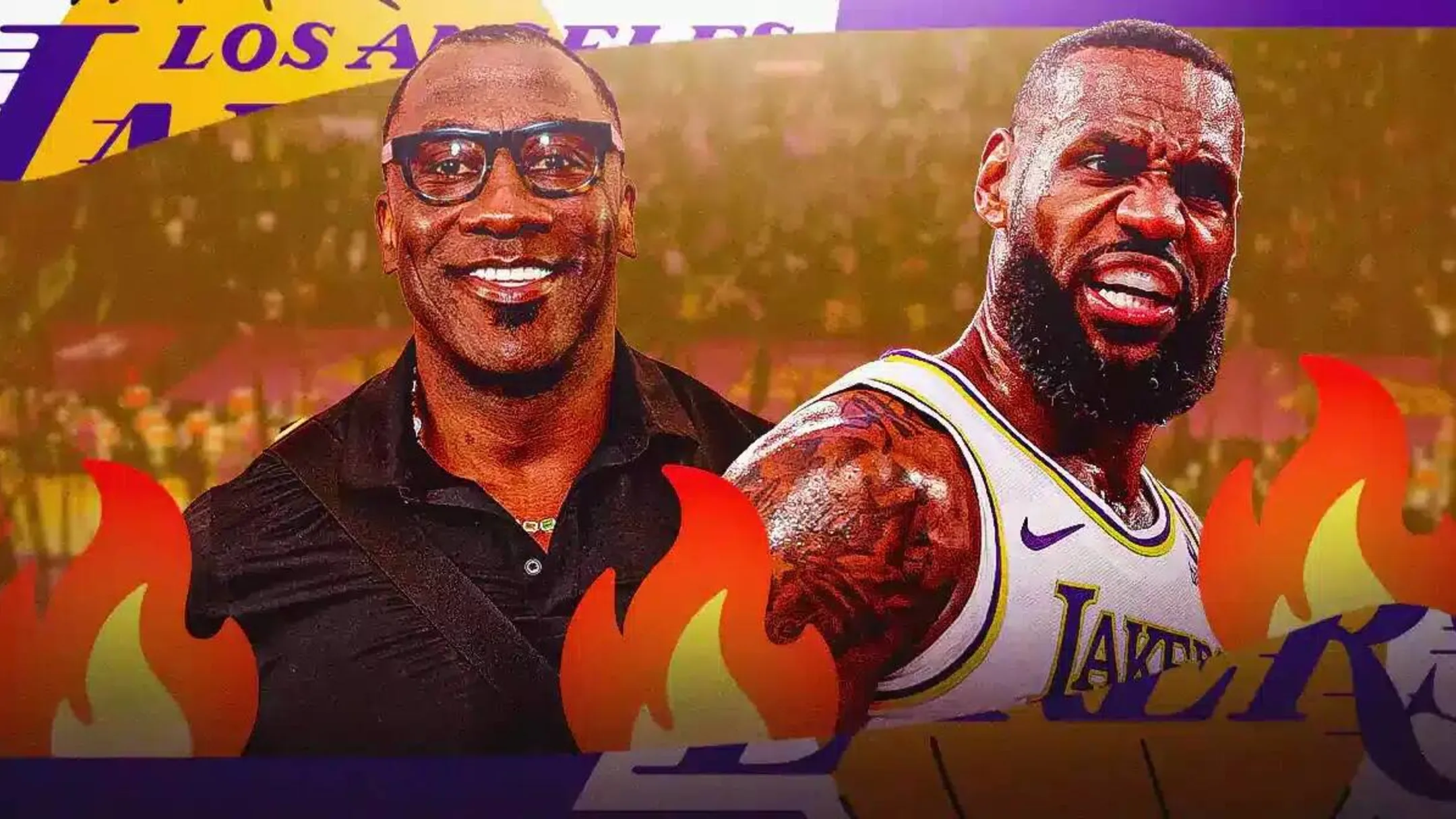 Shannon sharpe store on lakers