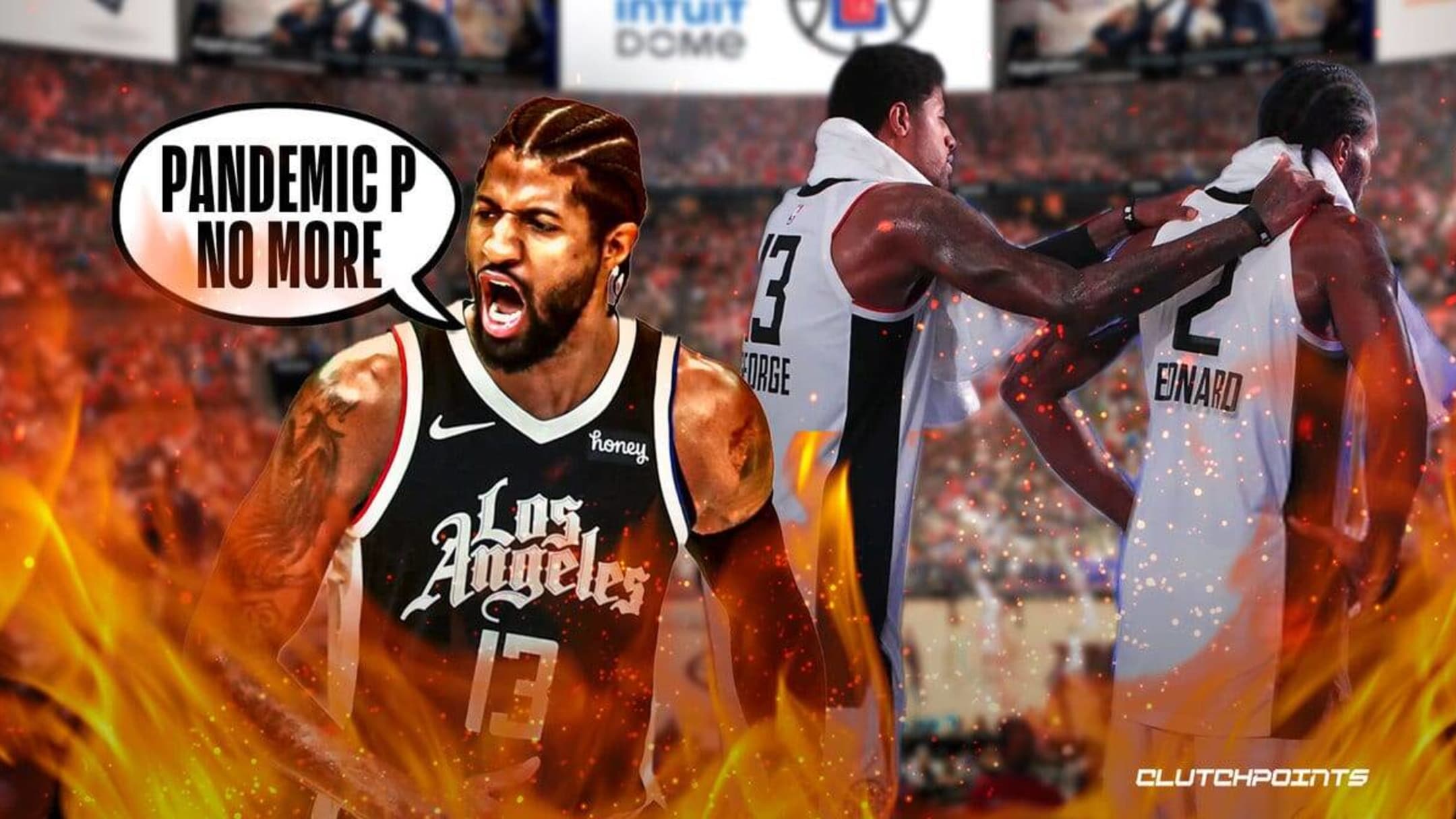 NBA_ Los Basketball Jerseys Angeles''LA''Clippers''Kawhi Paul 13