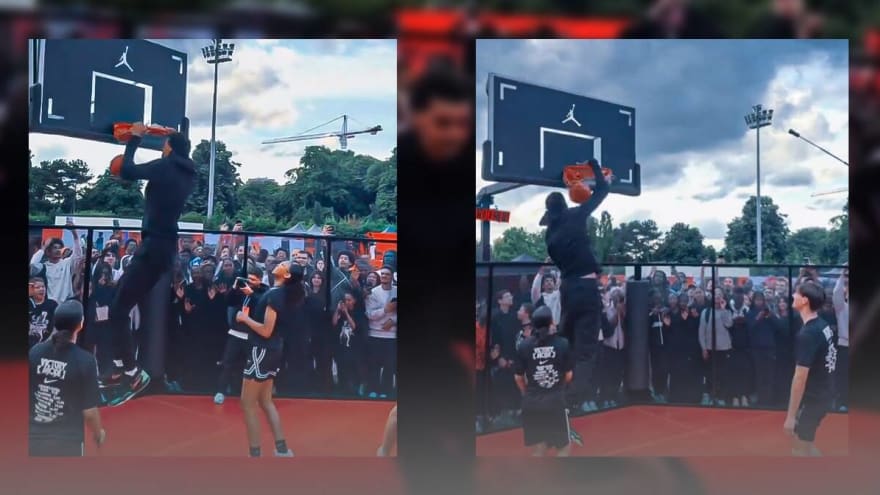 Spurs’ Victor Wembanyama goes full savage mode vs. kids in viral video