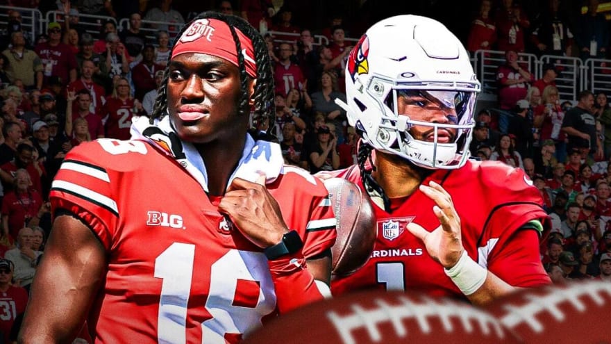 Marvin Harrison Jr.’s immediate reaction to playing with Kyler Murray, Cardinals