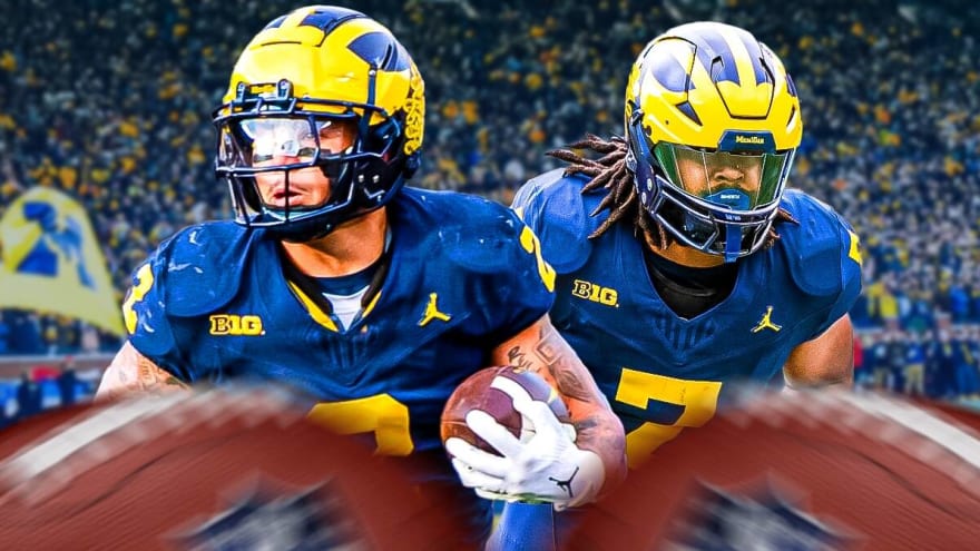 Michigan football’s Donovan Edwards reveals heartwarming message from Blake Corum after NCAA 25 cover reveal