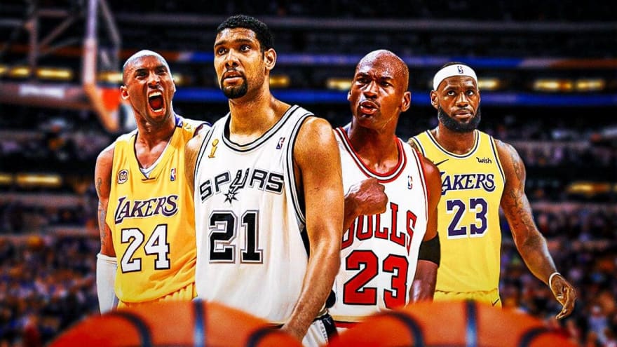 Spurs icon Tim Duncan expertly evades Michael Jordan, LeBron James, Kobe Bryant GOAT debate