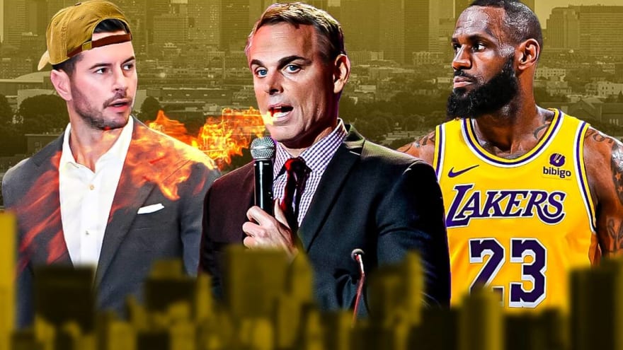 Lakers star LeBron James claps back at Colin Cowherd’s ridiculous JJ Redick backwards hat jab