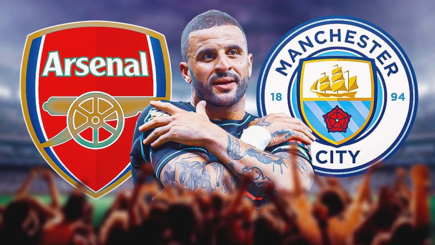 Manchester City’s Kyle Walker aims brutal dig at Arsenal fans